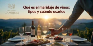 que es maridaje de vinos y tipos
